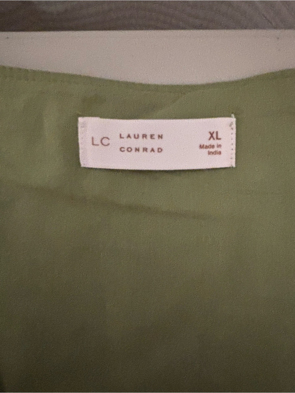 LC Lauren Conrad Olive Green Sleeveless Button-Front Midi Dress NWT - Picture 2 of 15